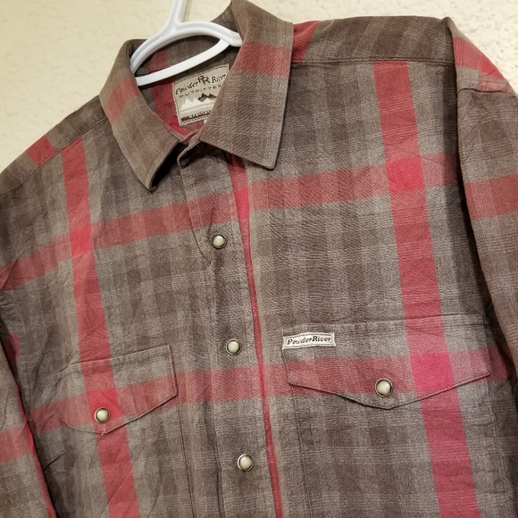 2000s Powder River Snap Button-Up - Picture 3 of 6